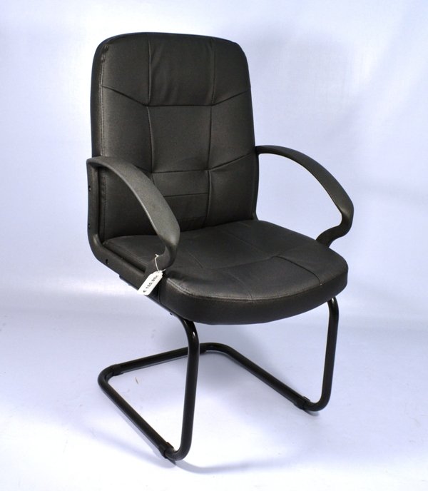 Visitor's Armchair Leather w/Arms