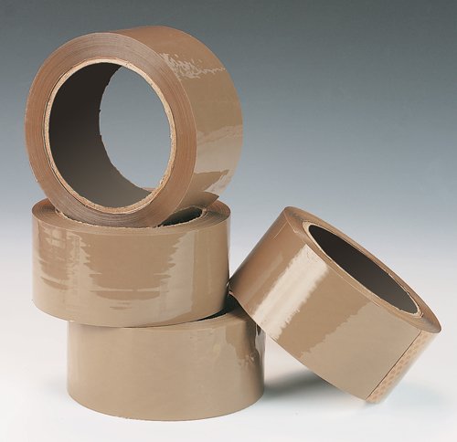 Tape Packaging Brown 50mmx66M