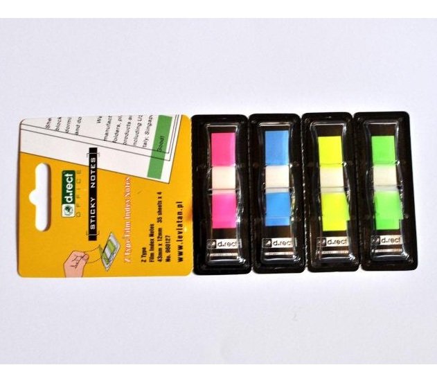 Sticky Notes 43x 12mm Neon