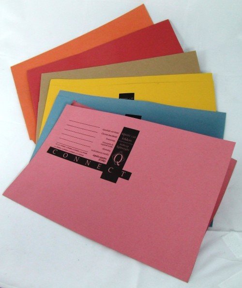 Folder Manilla Square Cut Pink