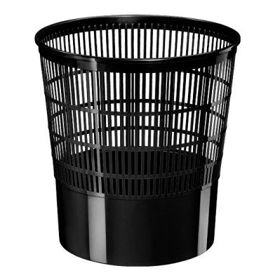 Waste Bin Black 16Litre