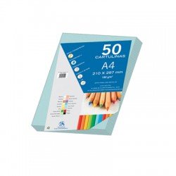 Bristol Board A4 180gsm Pastel Blue