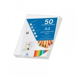 Bristol Board A4 180gsm White Pk50