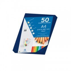 Bristol Board A4 180gsm Dark Blue