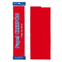 Crepe Paper 50cm x 2.5m Red