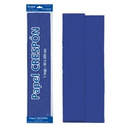 Crepe Paper 50cm x 2.5m Blue