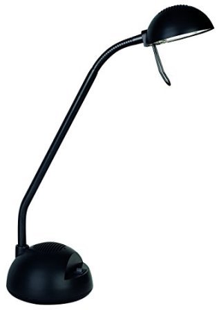 Desk Lamp Flexible Halogene Black