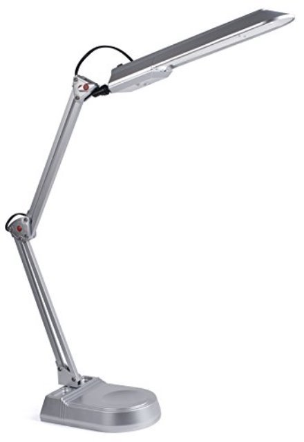 Desk Lamp Flexible Halogene Silver