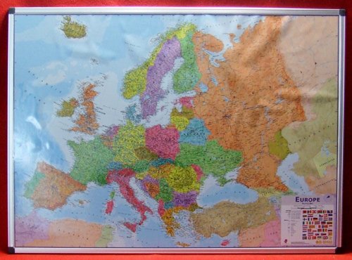 Europe Political Map 1060x1460mm