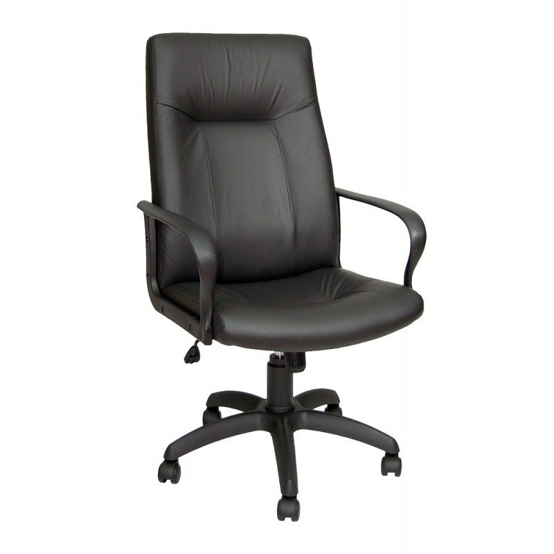 Chair Executive Leather HB Black