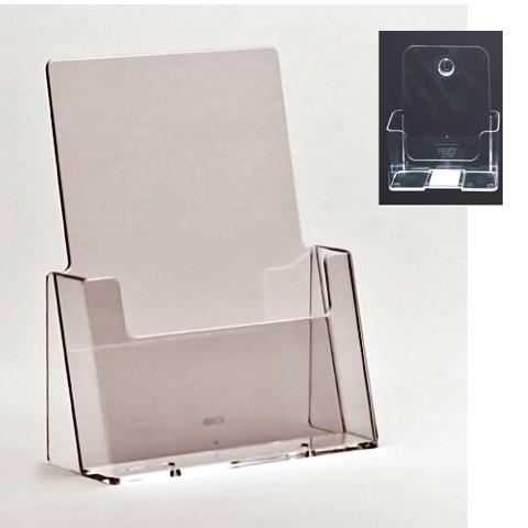 Brochure Holder Standing A5 Clear