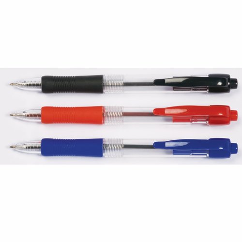 Ballpen Retractable Red