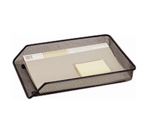 Letter Tray Mesh Black