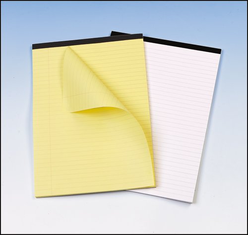 Memo Pad A4 Ruled/Margin White