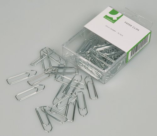 Paper Clips 32mm No-Tear Pk75