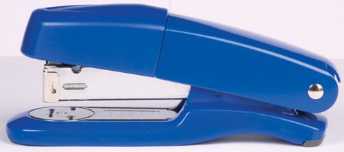 Stapler Metal Half Strip 24/6 Blue