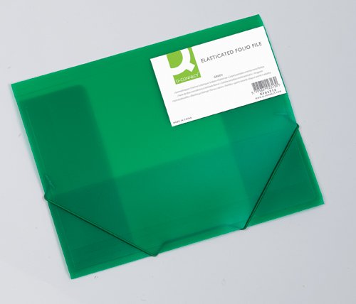 Folder Elasticated A4 Green
