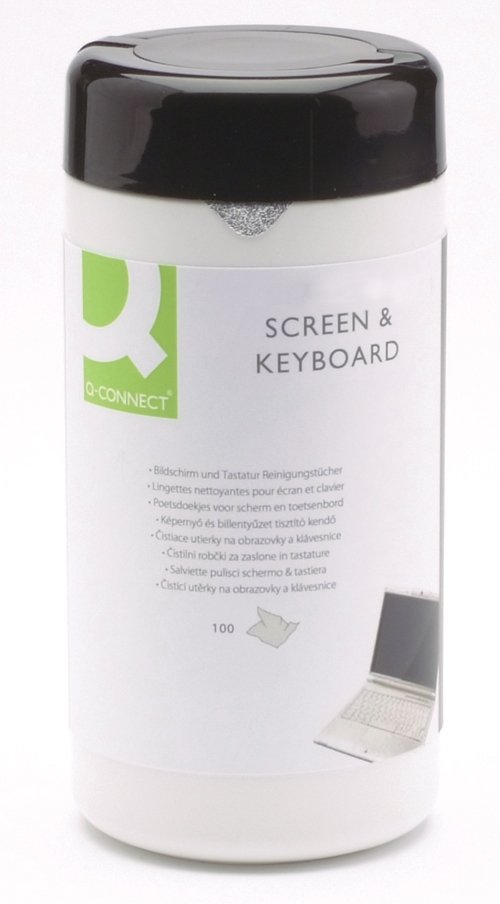Screen/Keyboard Wipes Tub x 100