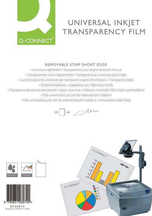 OHP Inkjet Transparencies Pk50