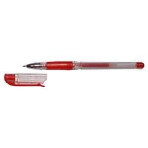 Gel Pen Rubber Grip Red D.Rect