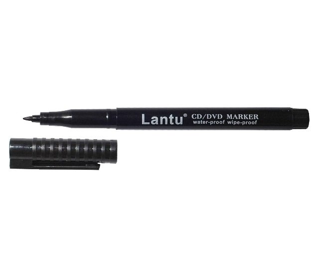 CD/DVD Marker Lantu Black