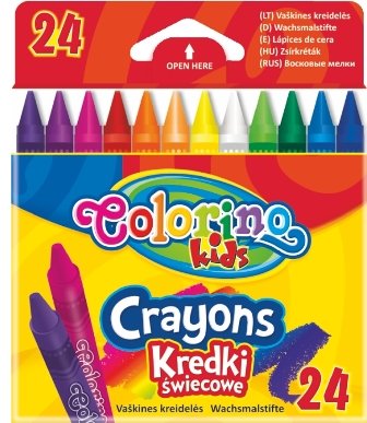 Wax Crayons Pk 24
