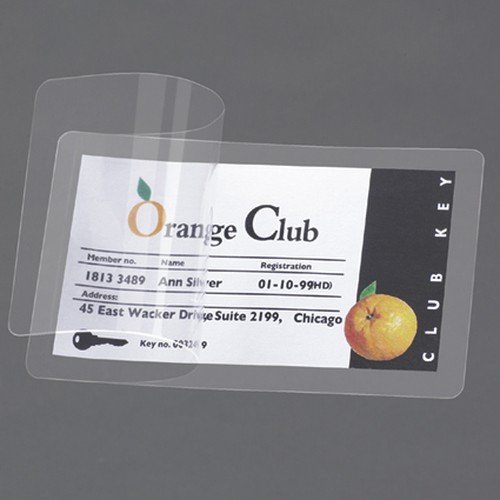 Self Laminating Cards 54x86mm  Pk10