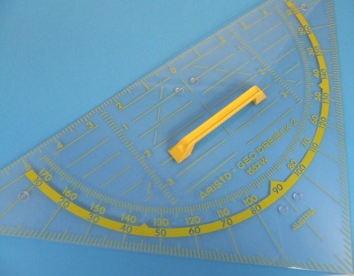 Drawing Set Square/Protractor 80cm
