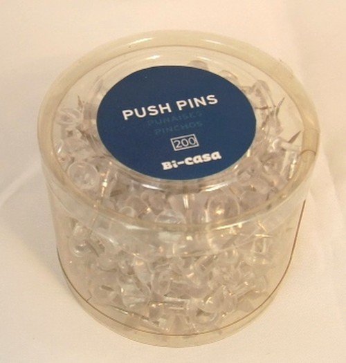 Indicator Pins Clear Pk200