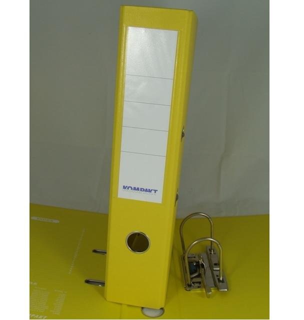 File Lever Arch 7cm Yellow