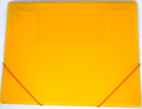 Folder Elasticated A4 Yellow