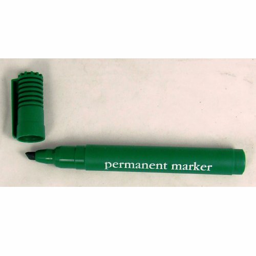 Permanent Marker Chisel Green