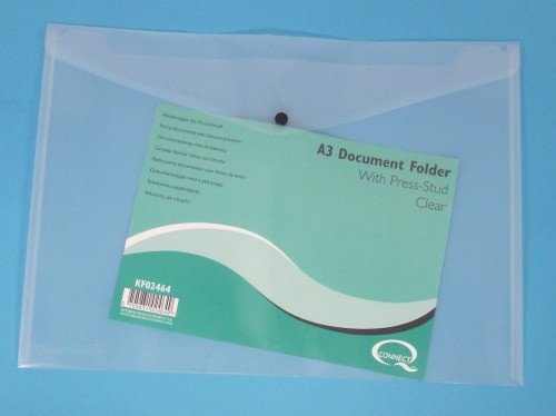 Document Folder PP A3 Clear