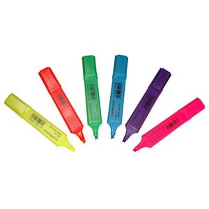 Highlighters Assorted Pk4 D.Rect