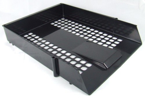 Letter Tray Plastic Black